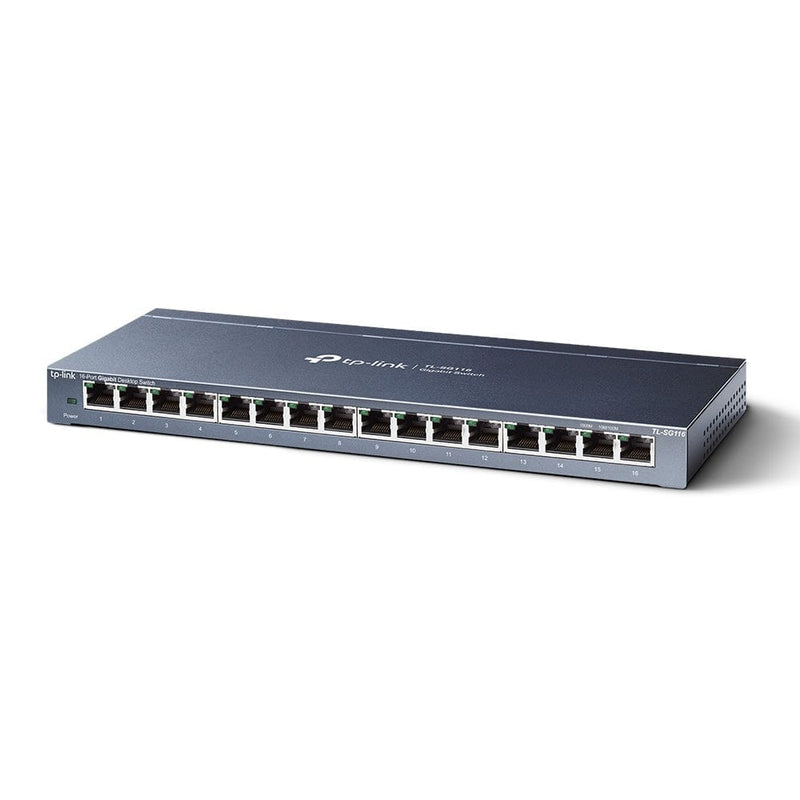 TP-Link TL-SG116 10/100/1000 Unmanaged Gigabit Ethernet Network Switch TL-SG116