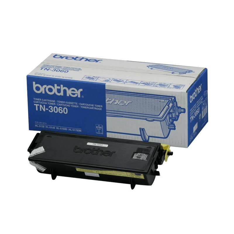 Brother TN3060 Black Toner Cartridge 6,700 Pages Original TN-3060 Single-pack