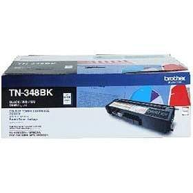 Brother TN-348BK Black Toner Cartridge 6,000 Pages Original Single-pack