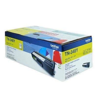Brother TN-348Y Yellow Toner Cartridge 6,000 Pages Original Single-pack
