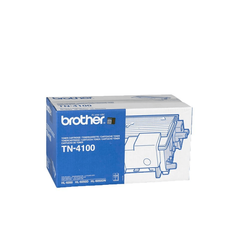 Brother TN4100 Black Toner Cartridge 7,500 Pages Original TN-4100 Single-pack