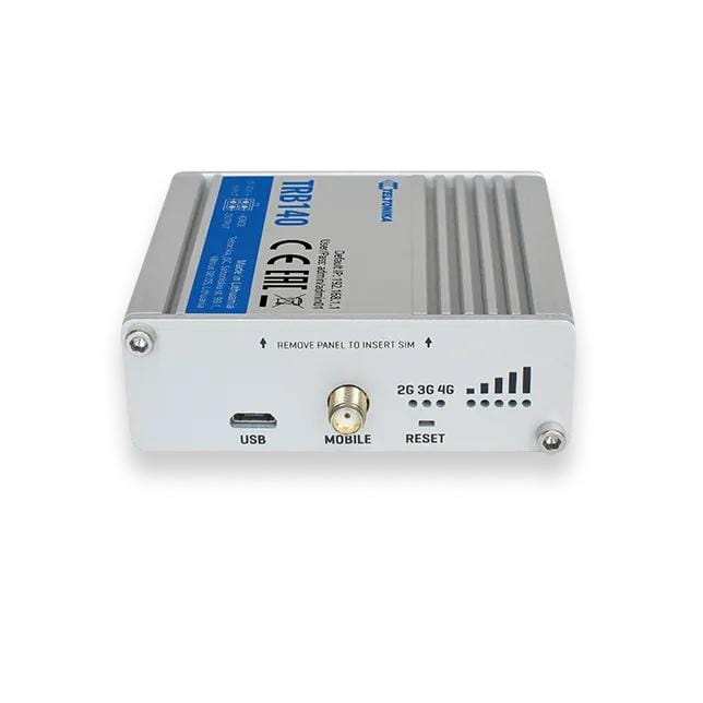 Teltonika Industrial Ethernet to 4G LTE IoT Gateway TRB140