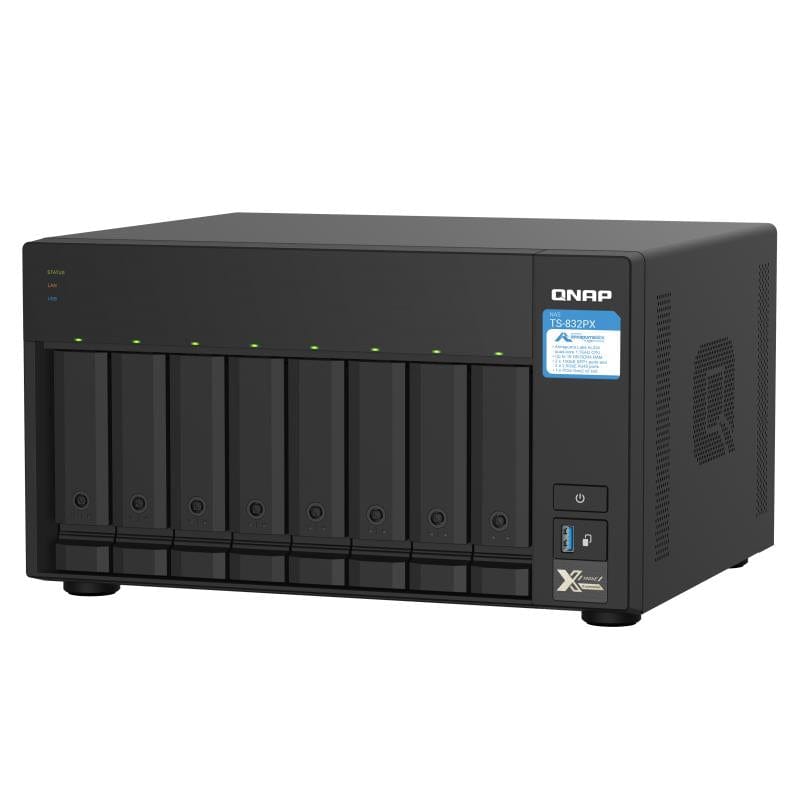 QNAP AL324 8-Bay Tower NAS TS-832PX-4G