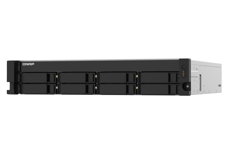 QNAP TS-832PXU-RP NAS Rack (2U) Ethernet LAN Black AL324