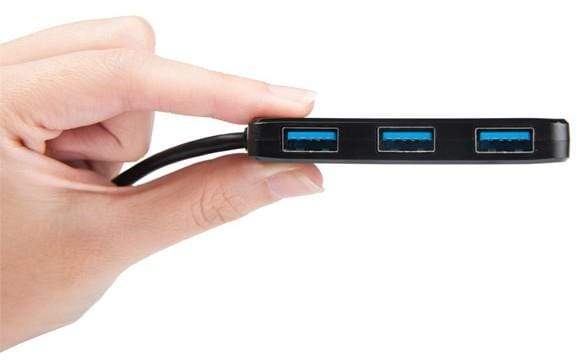 Transcend HUB2 Black 4-port USB 3.0 Hub TS-HUB2K
