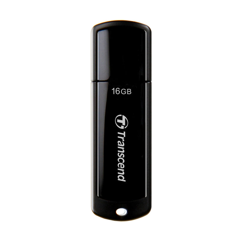 Transcend JetFlash 700 16GB USB 3.2 Gen 1 Type-A Black USB Flash Drive TS16GJF700