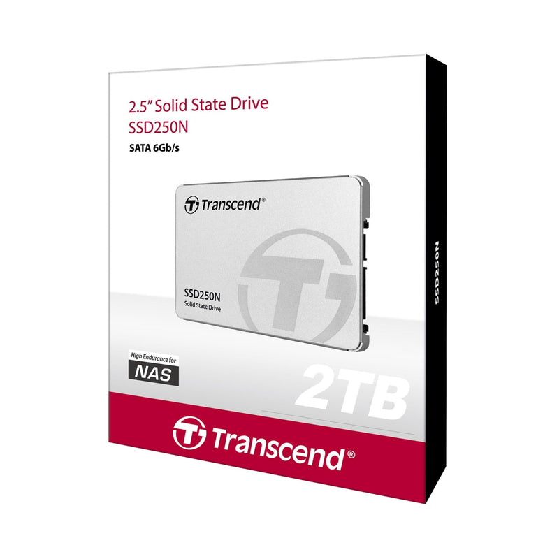 Transcend SSD250N 2.5-inch 2TB Serial ATA III 3D NAND Internal SSD TS2TSSD250N