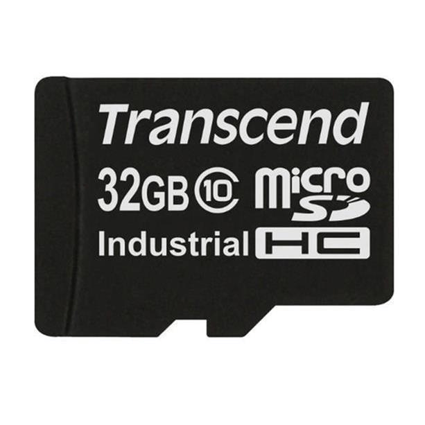 Transcend SD100I 32GB Industrial Temp microSD Flash Memory Card TS32GUSDC10I
