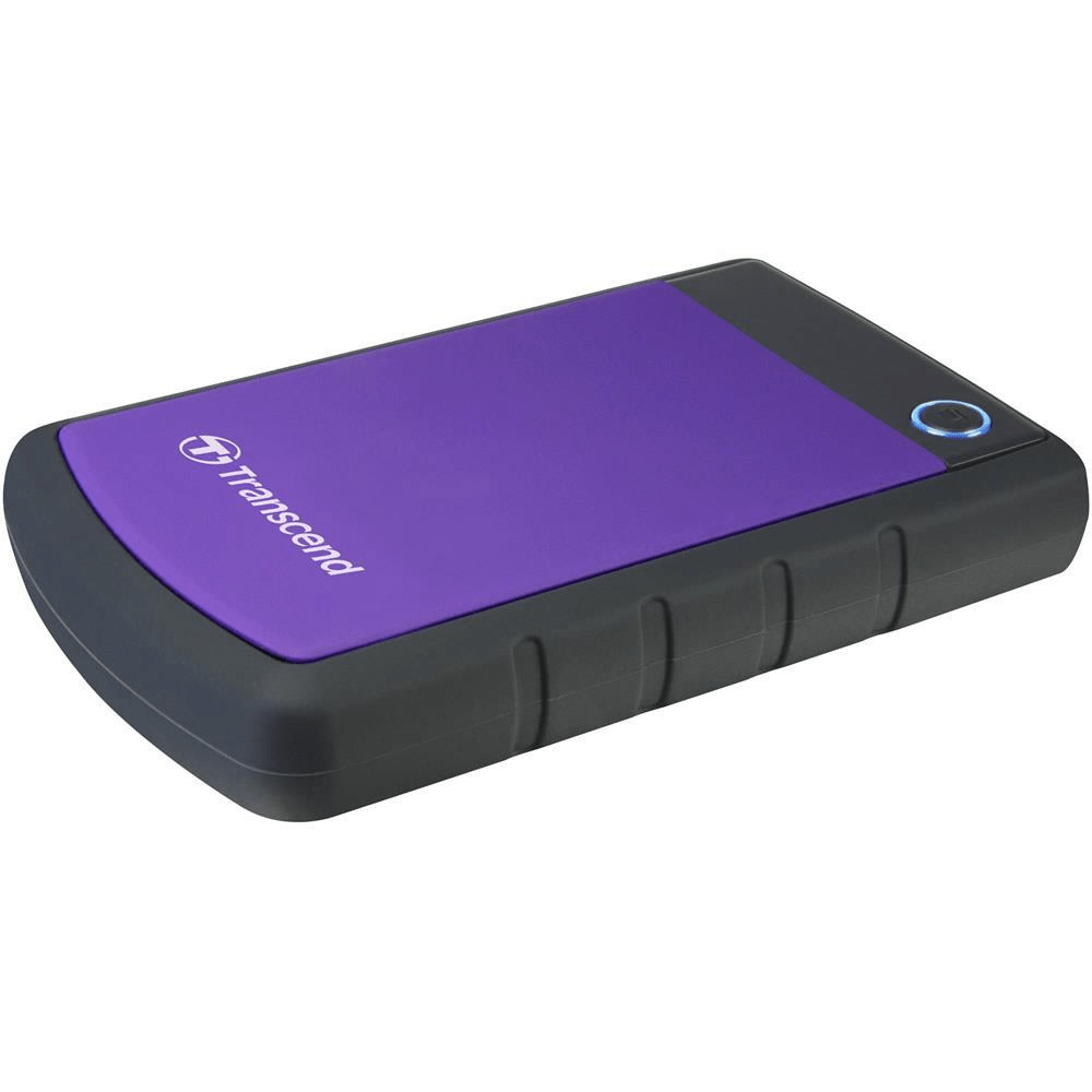 Transcend StoreJet 25H3 4TB Purple External Hard Drive TS4TSJ25H3P