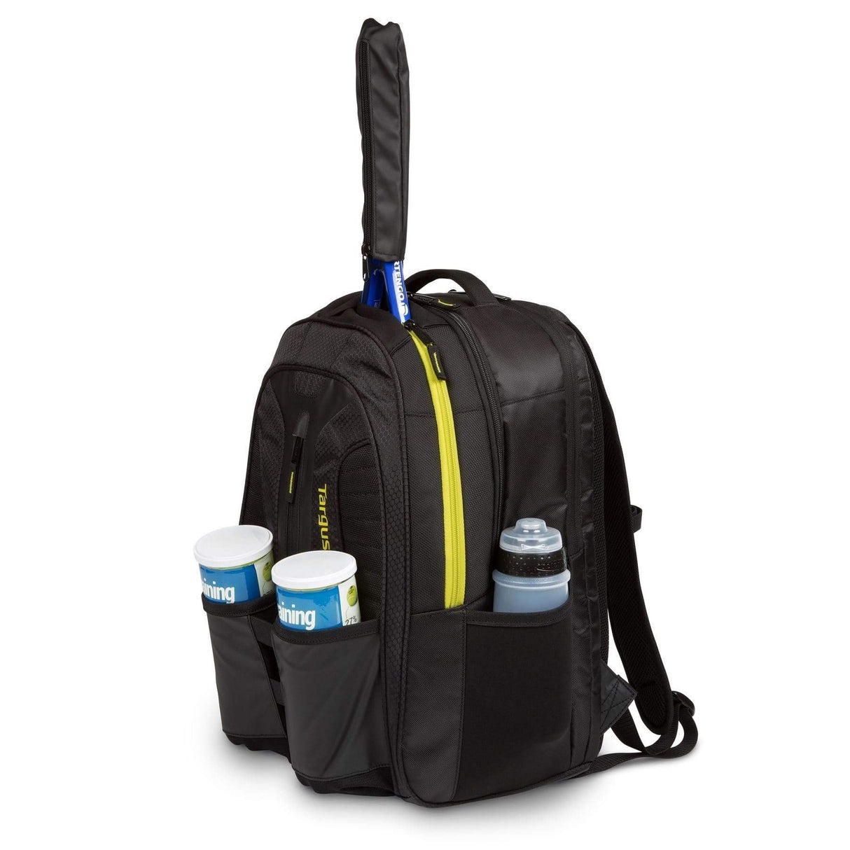 Targus Work + Play Rackets 15.6-inch Notebook Backpack Black and Yellow TSB943EU