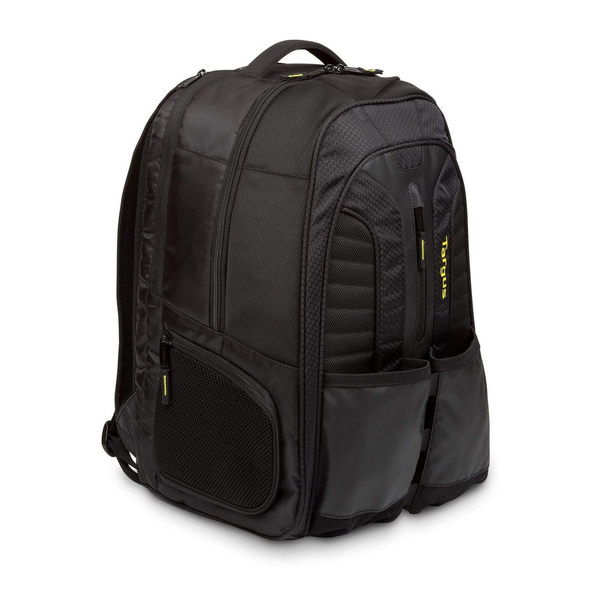Targus Work + Play Rackets 15.6-inch Notebook Backpack Black and Yellow TSB943EU