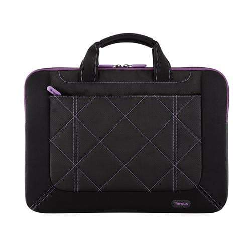 Targus Pulse Slipcase 13-inch - 14.1-inch Notebook Case 14.1-inch Briefcase Black and Purple TSS58601EU