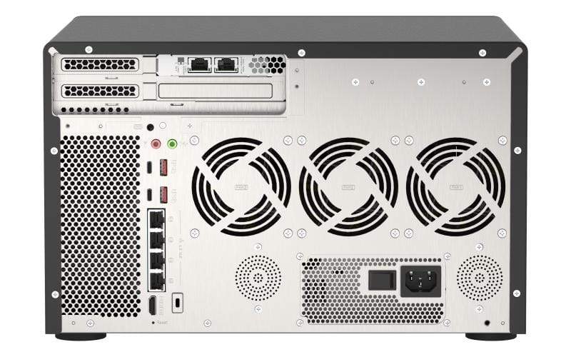 QNAP TVS-h1288X NAS Tower Ethernet LAN Black