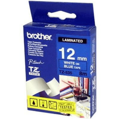 Brother Gloss Laminated Labelling Tape TZ-535