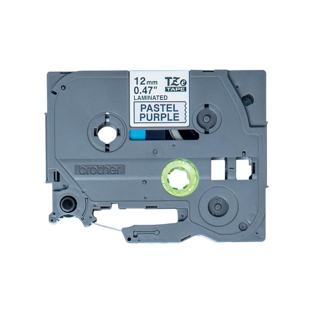 Brother TZE-MQF31 label-making tape Black on Purple