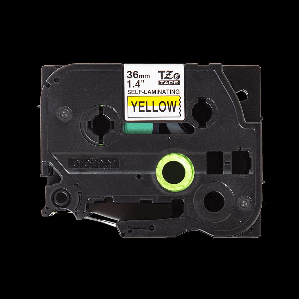 Brother TZE-SL661 label-making tape Black on Yellow