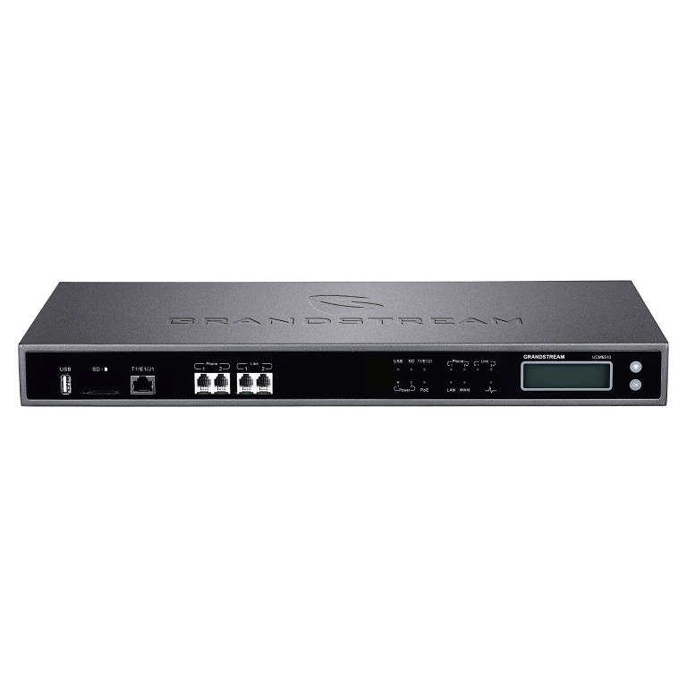 Grandstream UCM6510 2-port FXS and 2-port FXO with 1-port E1 IP PBX System