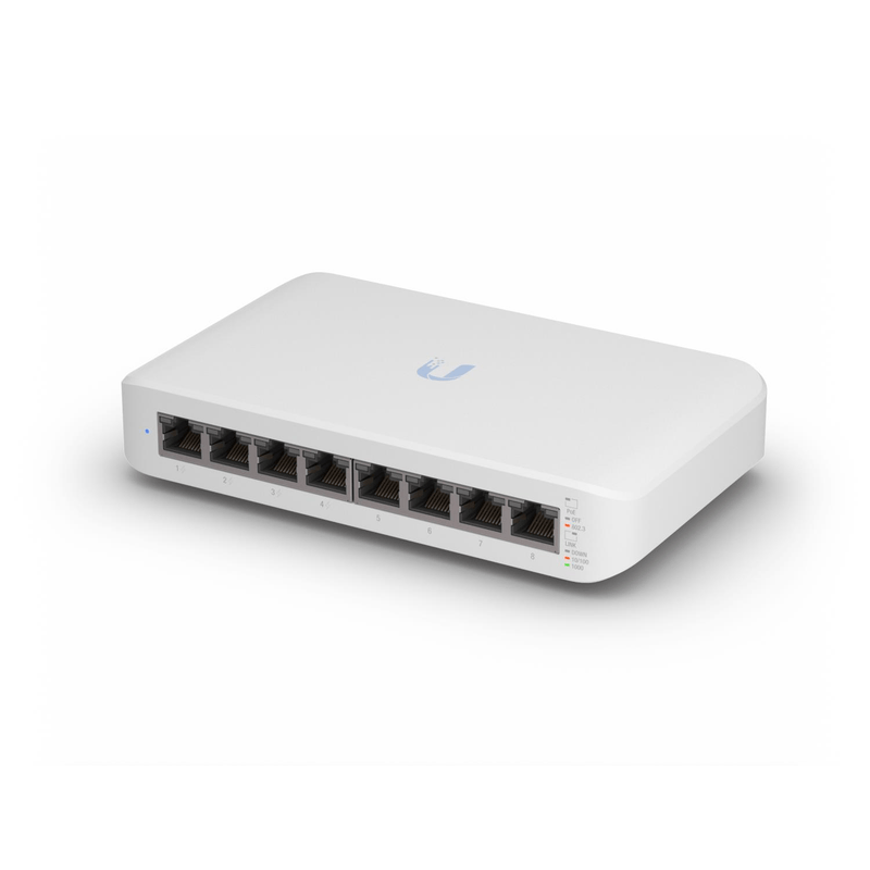 Ubiquiti UniFi Switch Lite 8 PoE Managed L2 Gigabit Ethernet White USW-LITE-8-PoE