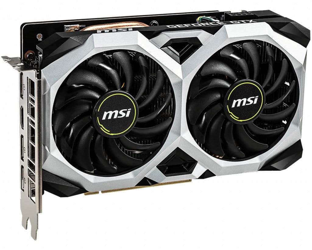 MSI Nvidia GeForce GTX 1660 Ti V375-032R Graphics Card - GTX1660 Ti VENTUS XS 6G OC