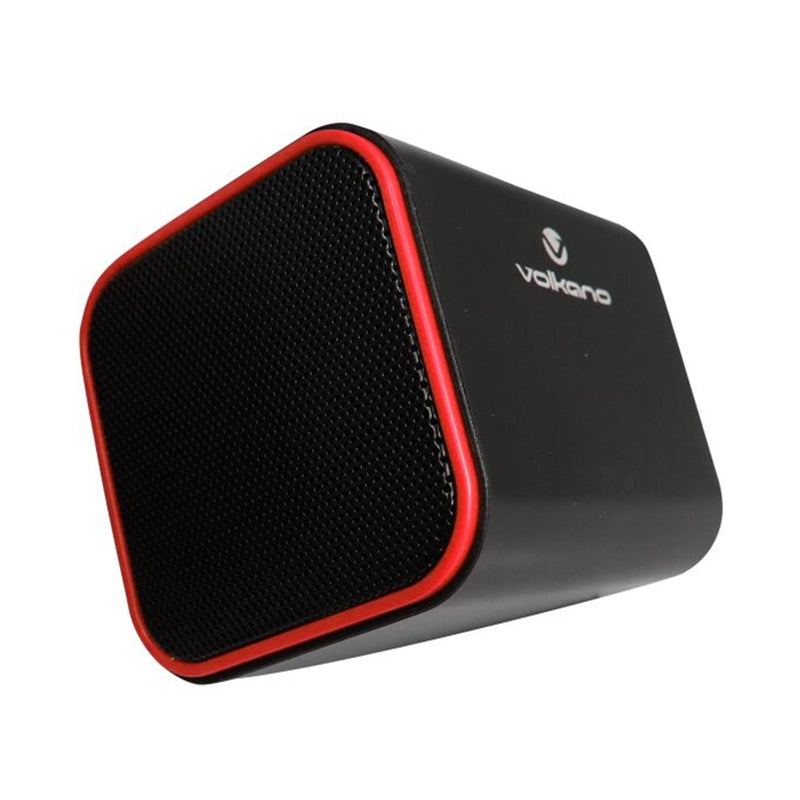 Volkano Diamond Series Red USB Speakers VB-702-RED