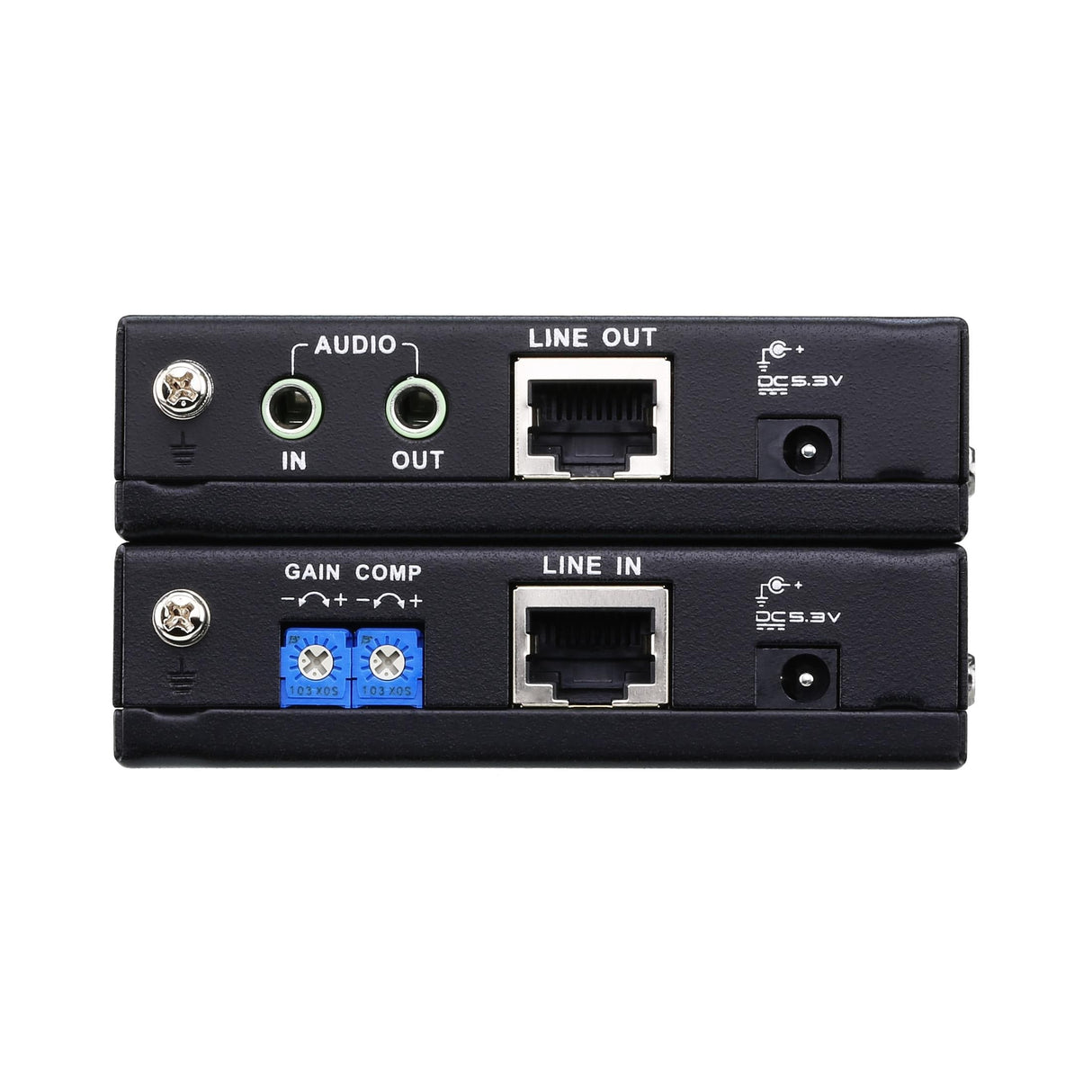 Aten VE170Q AV Extender AV Transmitter and Receiver Black
