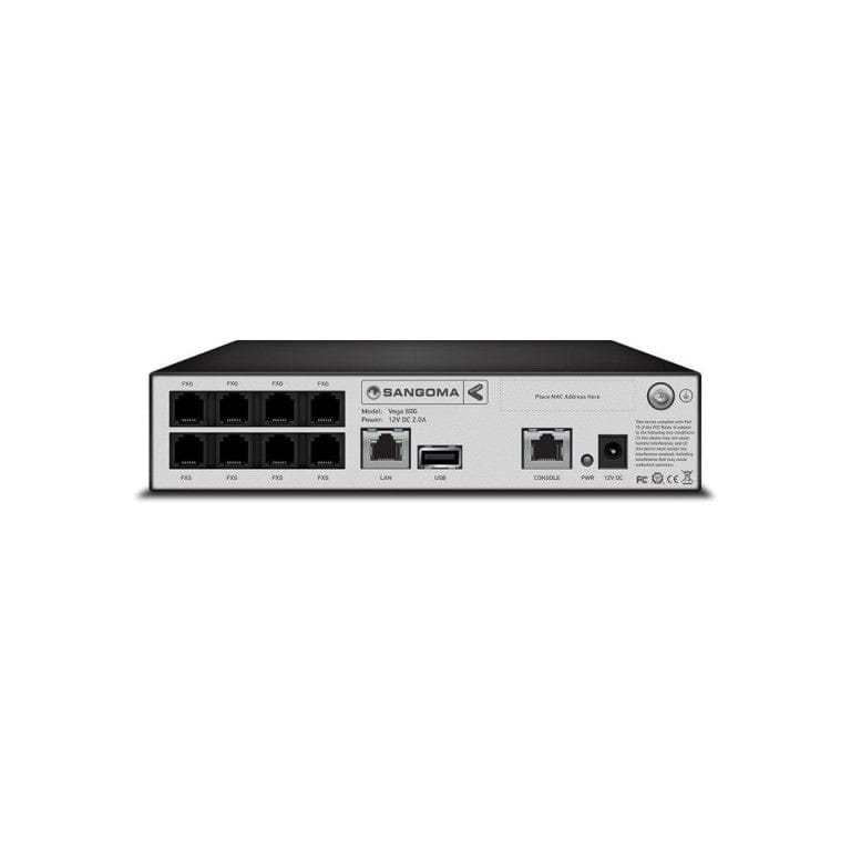Sangoma Vega 60G 4-port FXS and 4-port FXO Analog Gateway VEGA-60G-0404