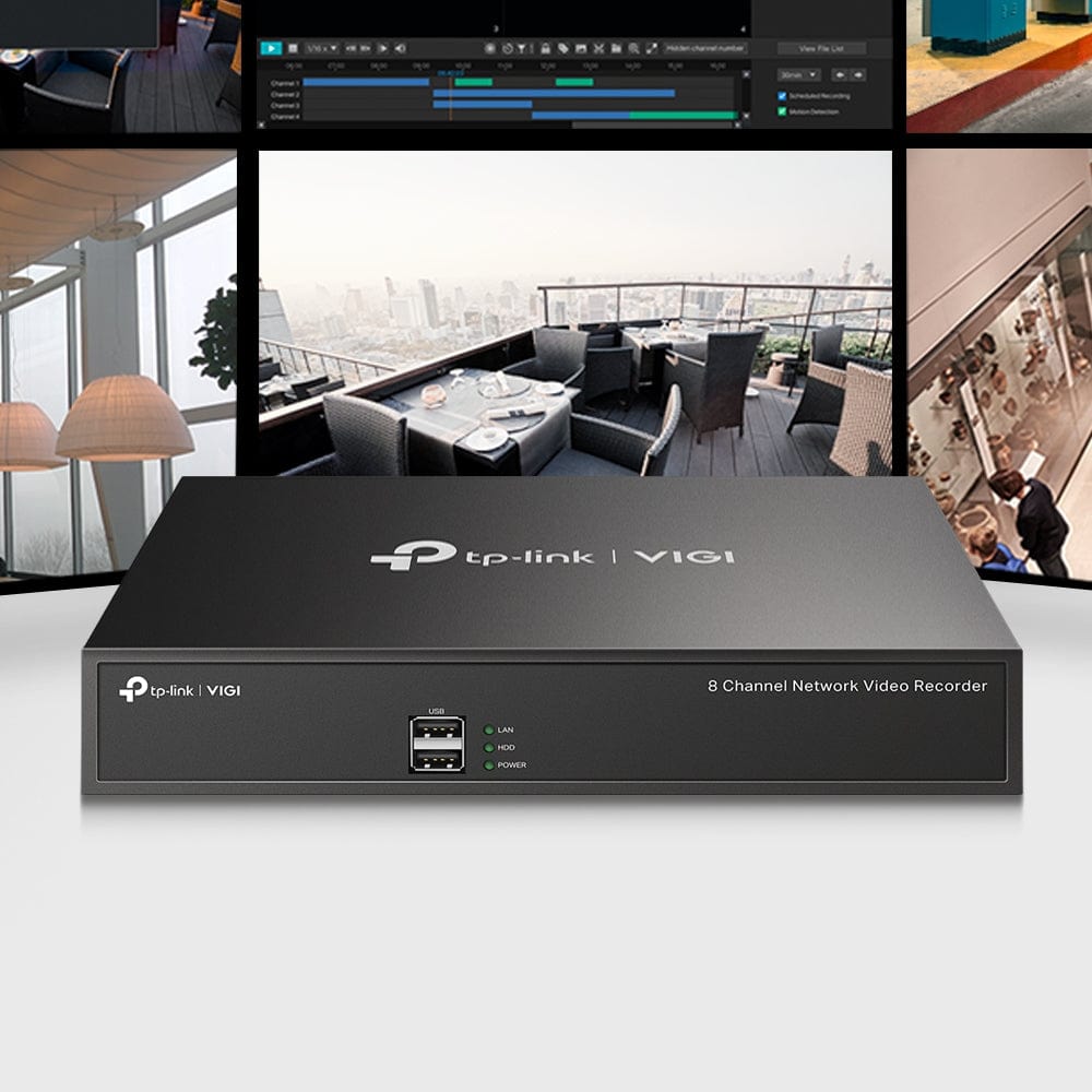 TP-Link VIGI NVR1008H VIGI 8 Channel Network Video Recorder VIGI-NVR1008H