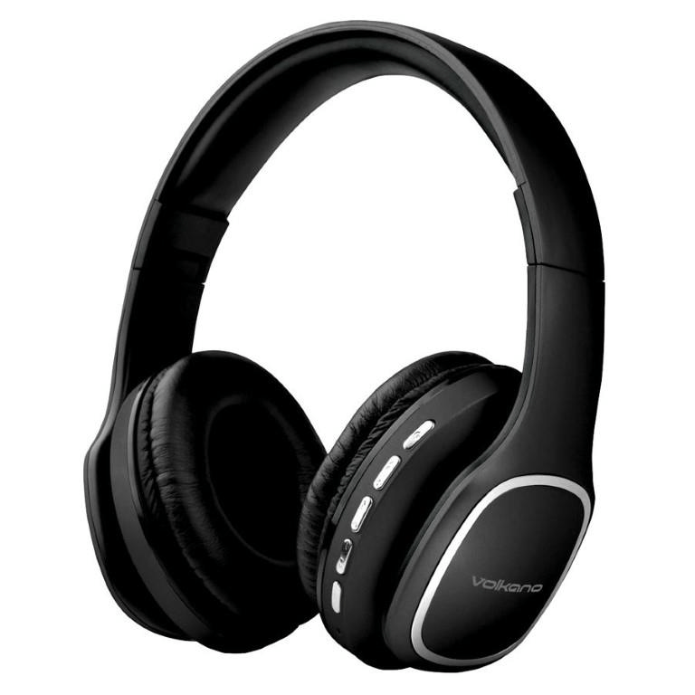 Volkano Phonic Bluetooth Series Headphones Black VK-2002-BK