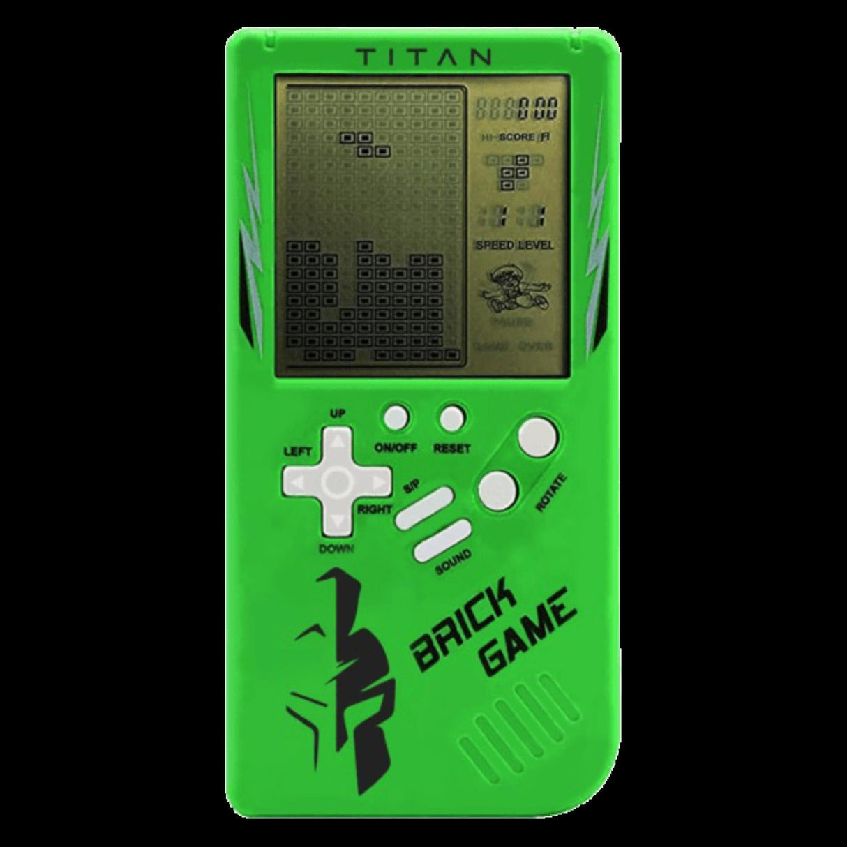 Titan Brick Game Portable - Green VW906G