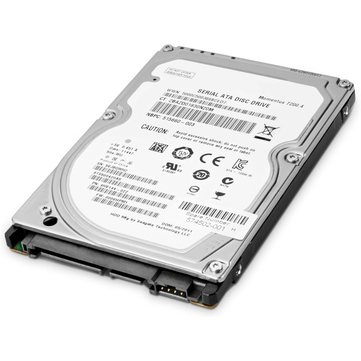 HP 1TB Enterprise SATA 7200rpm Internal Hard Drive W0R10AA