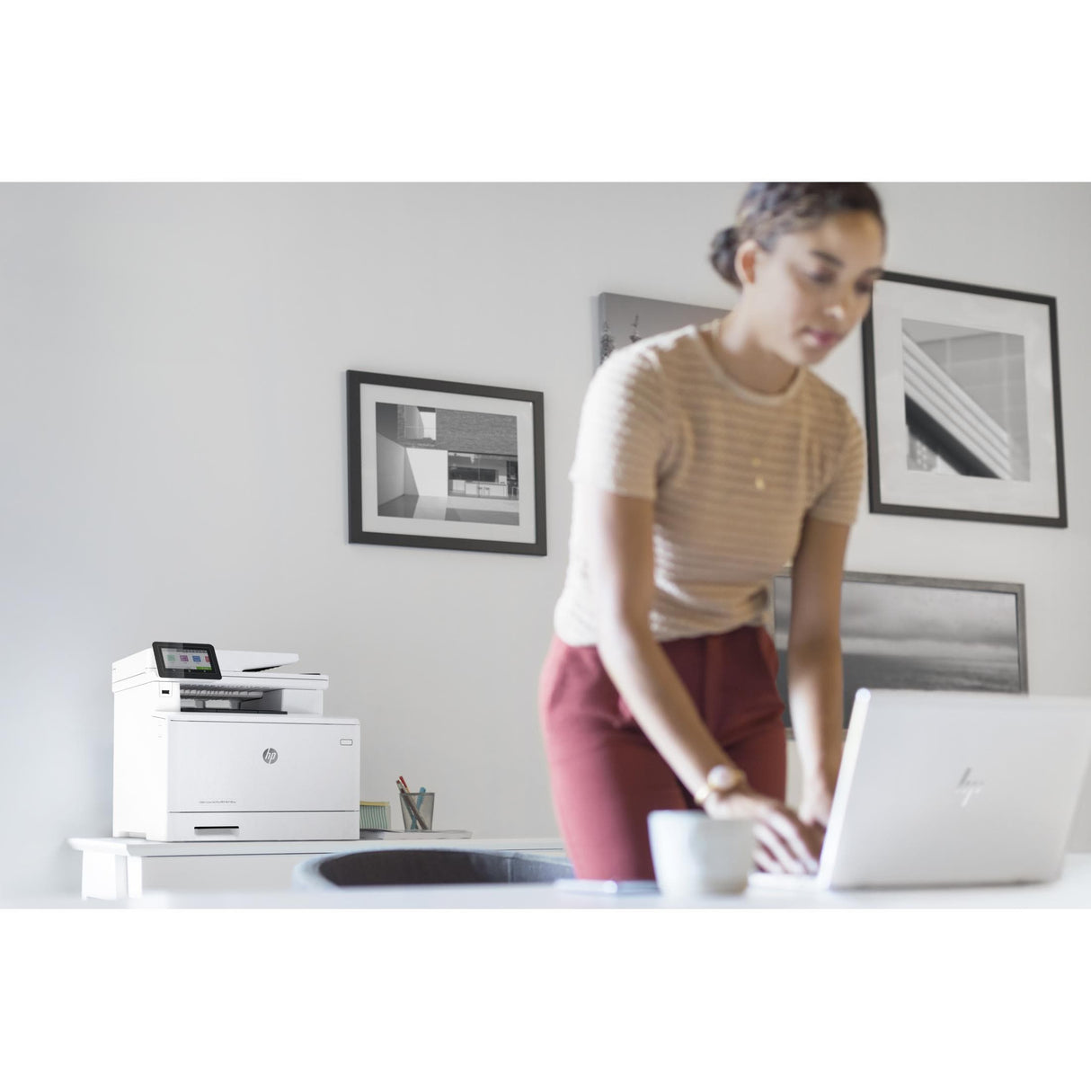 HP Color LaserJet Pro M479fdw A4 Multifunction Colour Laser Home & Office Printer W1A80A