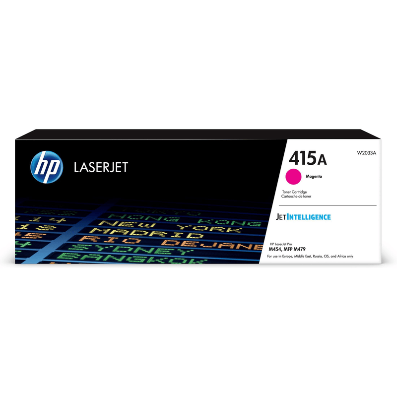 HP 415A Magenta Toner Cartridge 2102 Pages Original W2033A Single-pack