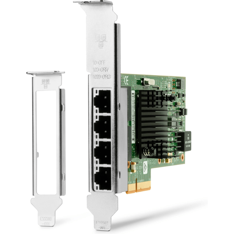 HP Intel Ethernet I350-T4 4-Port 1Gb NIC W8X25AA