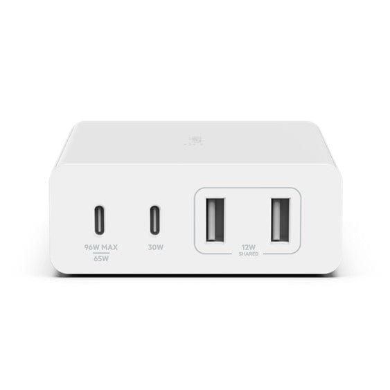 Belkin BoostCharge Pro 108W 4-Port GaN Charger White WCH010VFWH