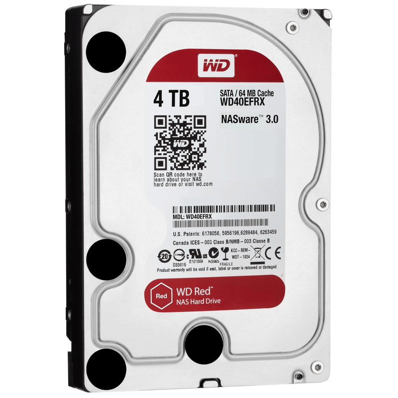 WD Red 3.5-inch 4TB Serial ATA III Internal Hard Drive WD 40EFRX