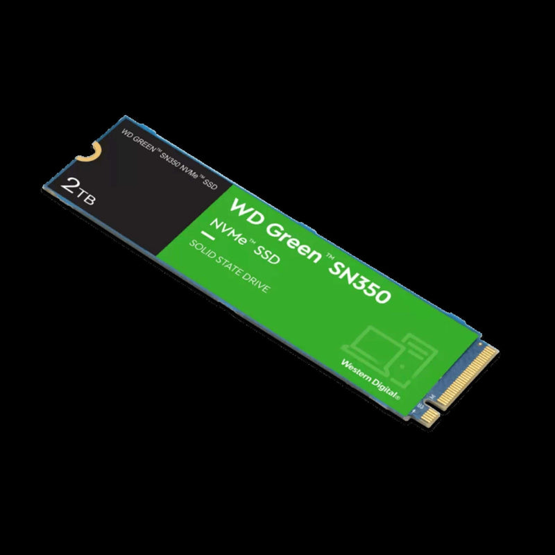 WD Green SN350 2TB PCIE M.2 NAND NVMe SSD WDS200T3G0C