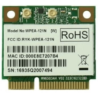SparkLan Wifi 802.11A/B/G/N PCIe Module WPEA-121N