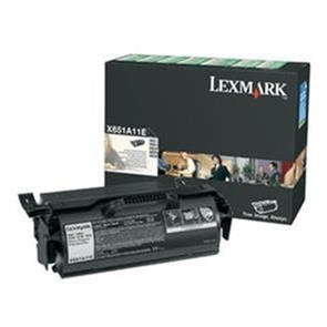 Lexmark X651A11E Black Toner Cartridge 7