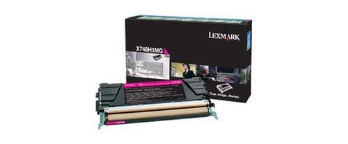 Lexmark X748H1MG Magenta Toner Cartridge 10,000 Pages Original Single-pack