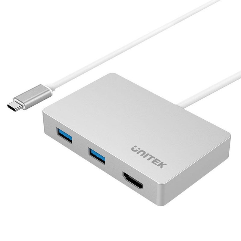 Unitek 4-in-1 USB-C Hub with HDMI and 60W Power Delivery Y-3707