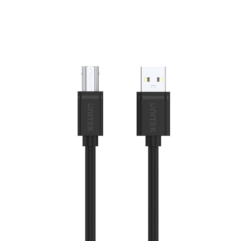 Unitek 2m USB2.0 Type-A Male to Type-B Male Cable Y-C4001GBK