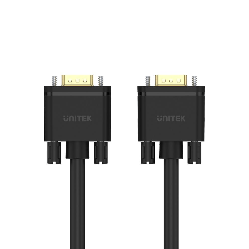 Unitek 2m SVGA Male to Male Cable 3C+9 Y-C513CBK