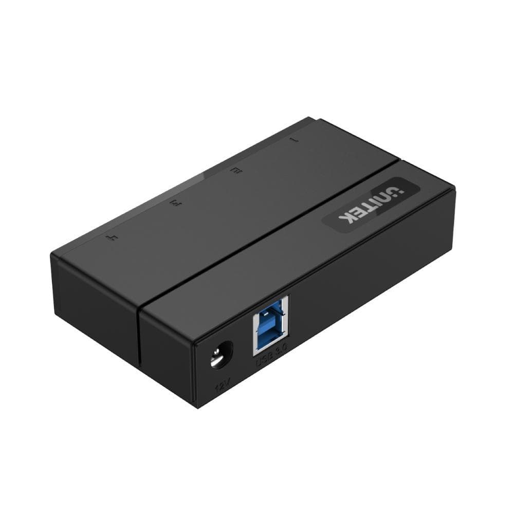 Unitek Y-HB03001 Interface Hub USB 3.2 Gen 1 (3.1 Gen 1) Type-B 5000 Mbit/s Black