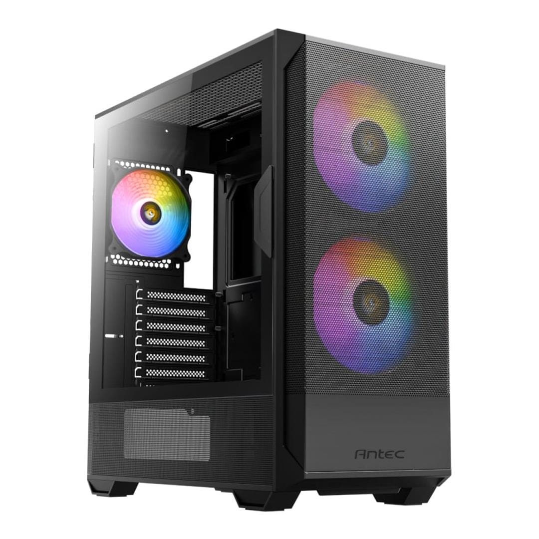 Antec NX416L ATX ARGB Mid-Tower Gaming PC Case Black 0-761345-10002-1