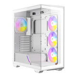 Antec C3 ARGB ATX ARGB Mid-Tower Gaming PC Case White 0-761345-10032-8