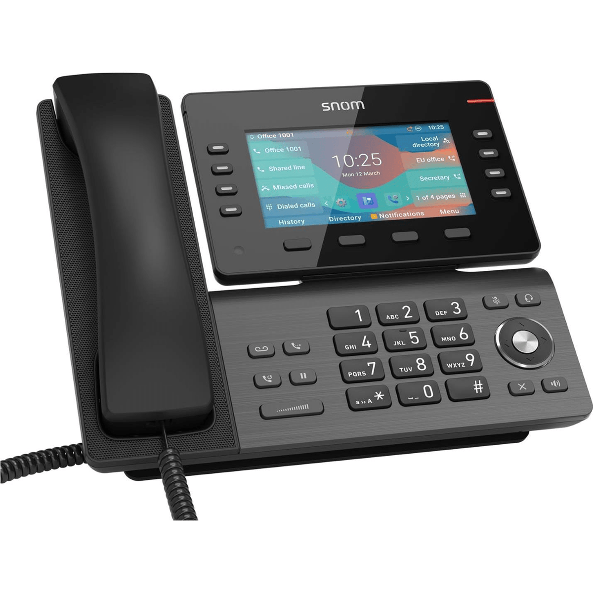 Snom D862 8 Line Professional VoIP/SIP Phone 00004535 – FirstShop