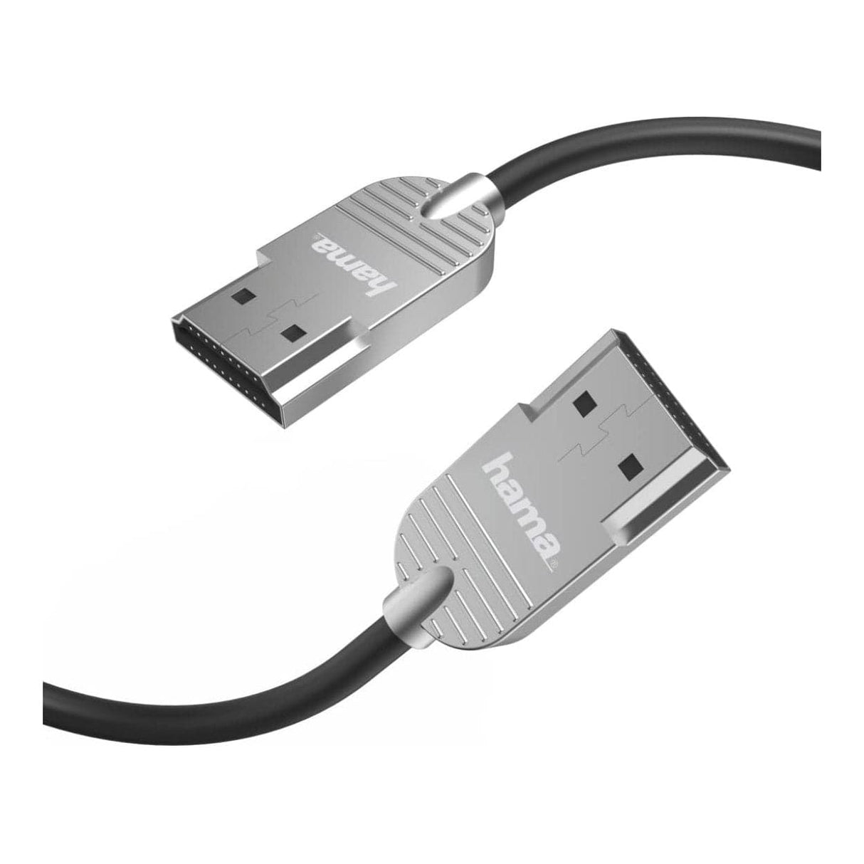 Hama Ultra-Slim HDMI Male to Male Cable 2m Silver 00205021