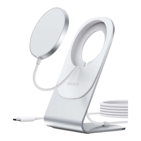 Choetech MagSafe Fast Wireless Charger with MagSafe Stand Holder White