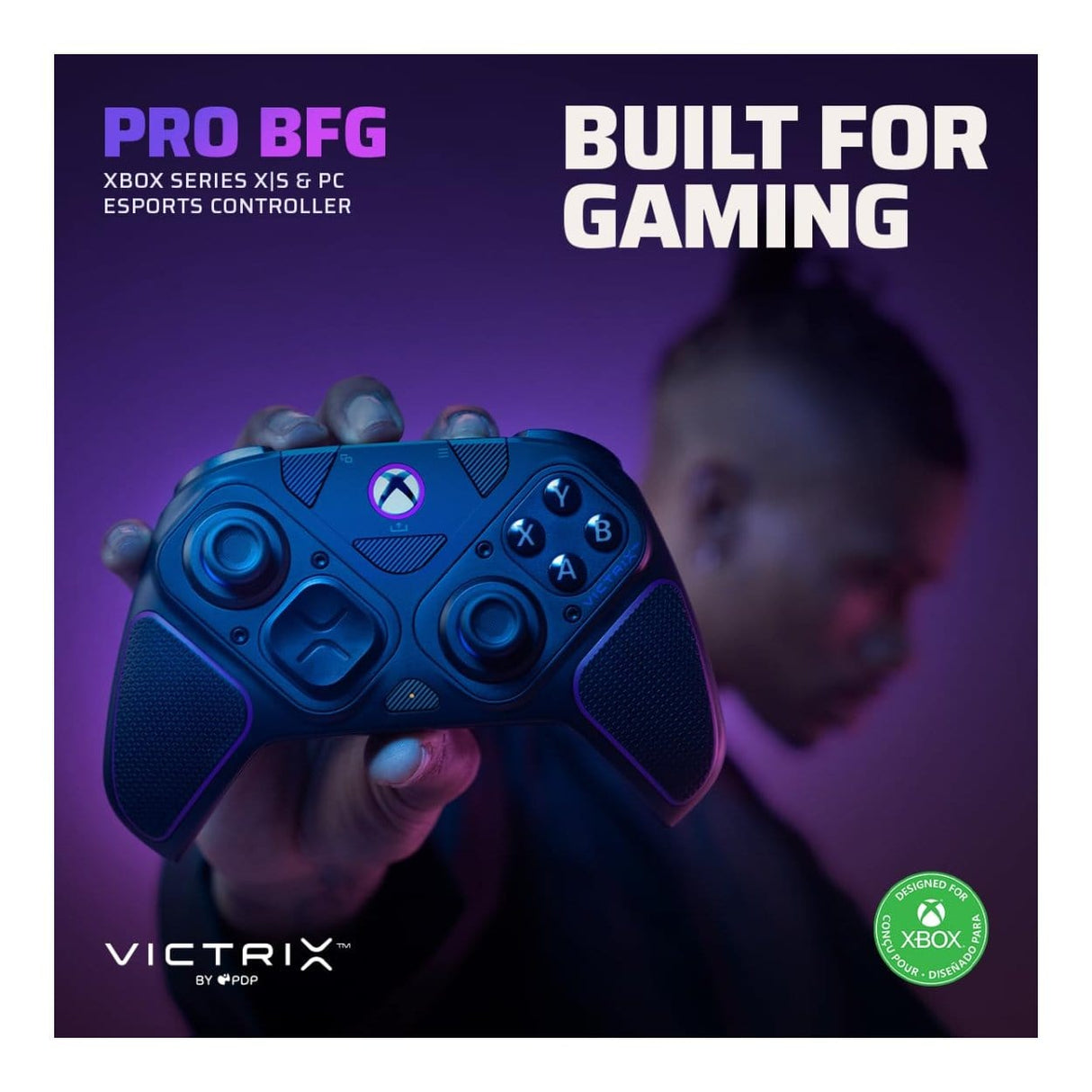 PDP Victrix Pro BFG Xbox Wireless Gaming Controller 049-002-BK