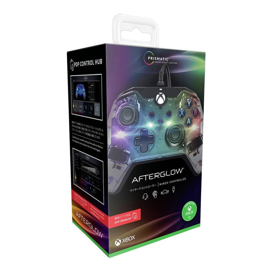 PDP Afterglow Gaming Controller for Xbox Series X - Transparent 049-005-EU
